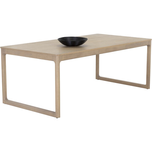 Rivero 80 X 41.75 inch Light Wash Dining Table